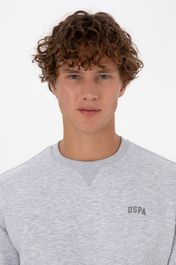 Erkek A__k Gri Basic Sweatshirt Sepette S_rpriz _ndirim - U.s. polo assn фото 2