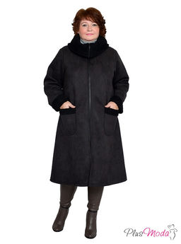 Пальто Модель №783 размеры 44-84 - Plusmoda фото 2