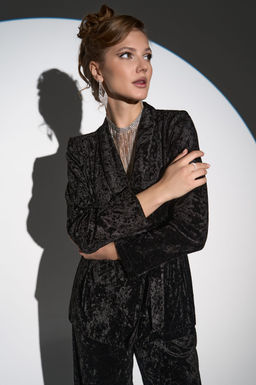 Брюки Эдит (чёрный) - Эльза фото 27