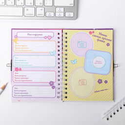 Анкета для девочек на замочке Замурчательная, А6 40 листов - Artfox фото 8