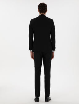 Смокинг Pierre Cardin Ex Slim Fit с жилетом черный