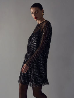 Платье а-силуэта PL1515/midnight - Emka фото 11