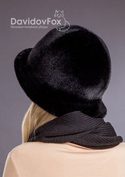 Шапка Шляпка экомех панама блэк