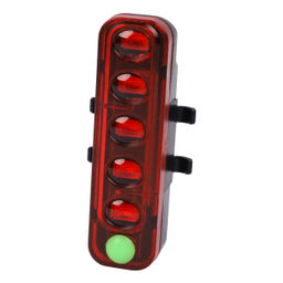 Набор фонарей передний и задний COMIRON NOTABLE корпус: ABS; аккум Lithium перед-1200 mAh, зад-250 mAh; USB. /уп 60/ - Галеонтрейд фото 6