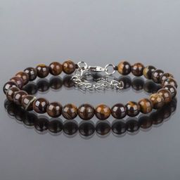 Браслет из Опаала древесного 17 см +