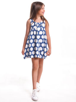 Платье для девочки UD 1540 горох - Mini maxi фото 3