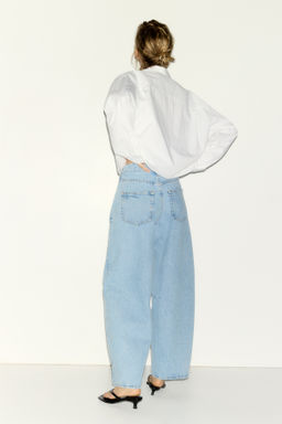 Barrel High Waist Ankle Jeans - H&m фото 7