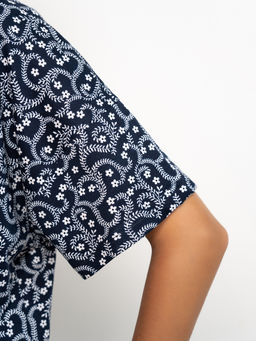 Туника жен.арт.388-13,бело-синяя - Binita фото 5