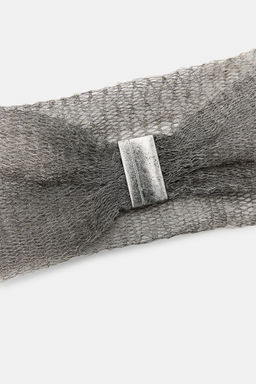 METAL MESH CHOKER NECKLACE - Zara фото 5