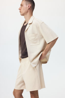 Pantal?n corto interlock Relaxed Fit - H&m фото 8