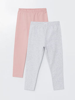 Beli Lastikli Basic K?z Bebek Tayt 2li