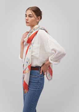 Desenli Sal - Mavi фото 2