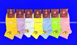 Цена за 10 пар. ЦВЕТНЫЕ НОСКИ женские АВОКАДО ECONOM 36-41 (фактически 36-40) - For you фото 7