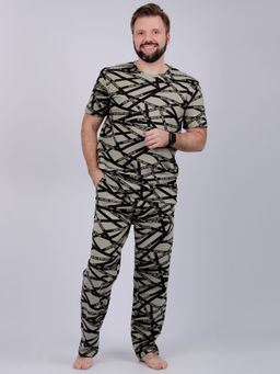 Пижама "Дрэйк" хаки, трикотаж
