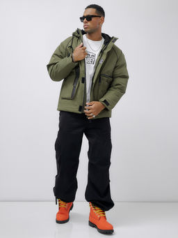 Куртка зимняя до - 20 бежевого цвета цвета хаки - Mtforce фото 12