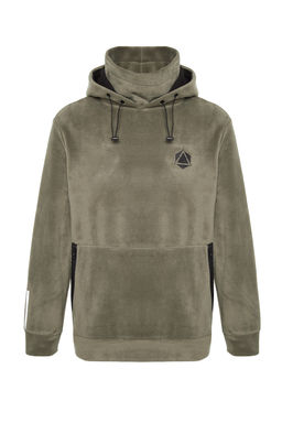 TRENDYOL MAN Premium Antrasit Oversize/Normal Kesim Bask?l? Anti-pilling Polar Sweatshirt TMNAW24SW00122 - Trendyolmilla фото 22