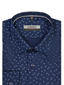 Сорочка мужская длинный рукав GREG 223/231/2035/Z/1p  фото 3