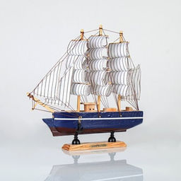 Макет парусного корабля 23х23 см / SH024MP /уп 48/ - Галеонтрейд фото 5
