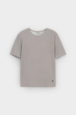 ЕВТ 3216/перламутровое облако,3Д квадраты фуфайка жен