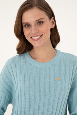 Женский водно-зеленый свитер Неожиданная скидка в корзине - U.s. polo assn фото 2