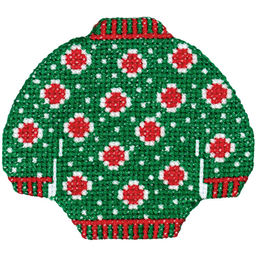 Klart набор для вышивания 8-381 Свитер с оленем 9 х 8 см