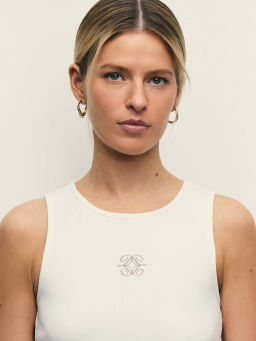 Майка облегающего кроя с вышивкой / Zarina  фото 6