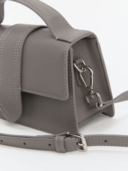 Женская сумка с ручками TENDANCE Артикул 4248249, серый  фото 3