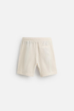 JACQUARD TEXTURED BERMUDA SHORTS - Zara фото 18