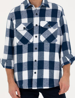 Lacivert Comfort Fit G_mlek Ceket - Pierre cardin фото 6