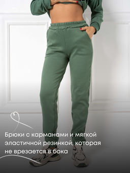 Костюм Шарлот (мех)_396/оливковый - Ihomelux фото 9