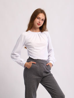 Лонгслив Амелия белый