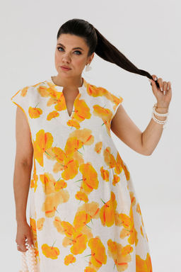 Платье ANELLI 1424 ван гог  фото 3