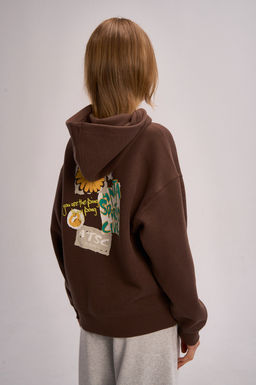 Худи Мокко ANTA SPORTS CLUB Sweat Hoodie