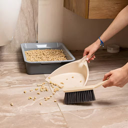 Щетка-сметка для пола с совком Kleo арт. С95200