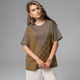 Футболка свободной посадки, Грань опасности (фэшн) - Charutti фото 10