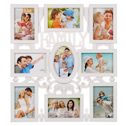Фоторамка коллаж Семья 47x51 см / XZ-1962 /уп 24/ 9 фото - Галеонтрейд фото 3