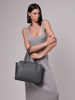 Сумка кожаная Azaro 30690 хром