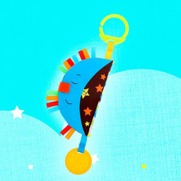 Подвеска-книжка «Солнышко», на кроватку и коляску