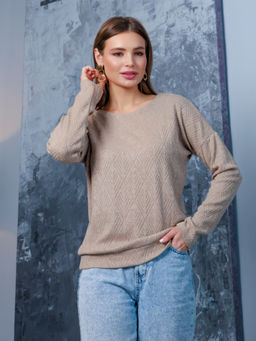 06-852 Джемпер - Вишня фото 2