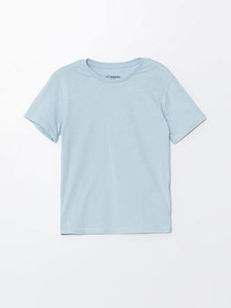 Bisiklet Yaka Basic K?sa Kollu Erkek ?ocuk Ti??rt