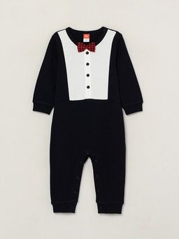 CRB wear/CWNB 90074-22 Комбинезон для мальчика, черный/Ex.Cherubino