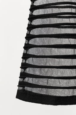 COMBINED HALTER KNIT TOP - Zara фото 12