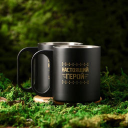 Подарочный набор туристический Защитник: термос 500 мл, кружка 2 шт. - Сима-ленд фото 4