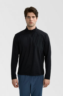 Лонгслив Черный Guanjun Hiking LS Tee