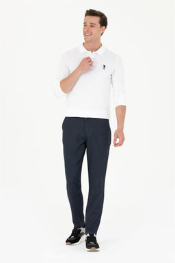U. S. Polo Assn Мужские темно-синие брюки из плотной ткани