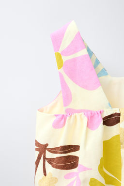 TOP GLOBO CON LINO / Crudo - Zara фото 6