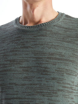 Bisiklet Yaka Erkek Triko Kazak