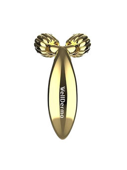 Face Lifting Compact Roller Gold - Компактный роликовый лифтинг для лица золотой, 1 шт