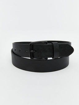 Deri G?r?n?ml? Erkek Kemer