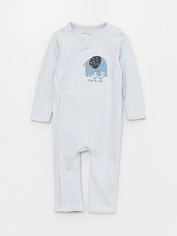 Bisiklet Yaka Uzun Kollu Erkek Bebek Tulum 2li - Waikiki фото 2